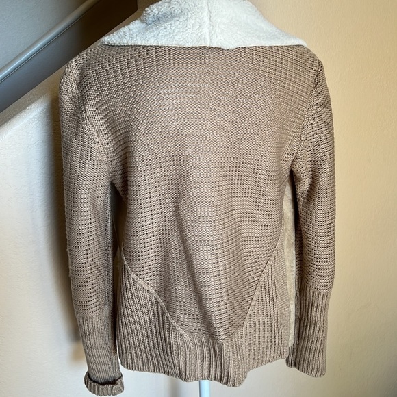 Knox rose faux suede open knit jacket - Picture 7 of 11